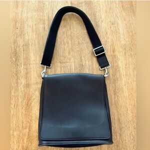 Coach Y2K Vintage Black Leather Men's Bag